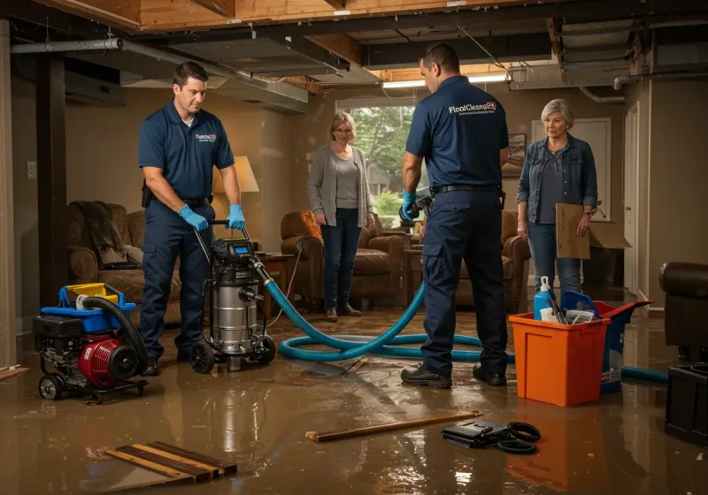 Basement Water Extraction and Removal Techniques process in Van Wert, OH